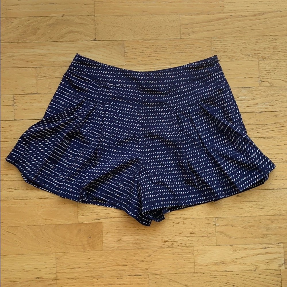 Olive & Oak // Striped pleated shorts